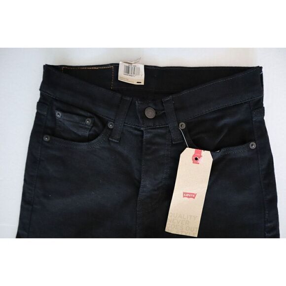 Levi's 519 (85797-0000) Mens Sz 26x30 Black Extreme Skinny Hi-Ball Stretch Jeans - Picture 4 of 5